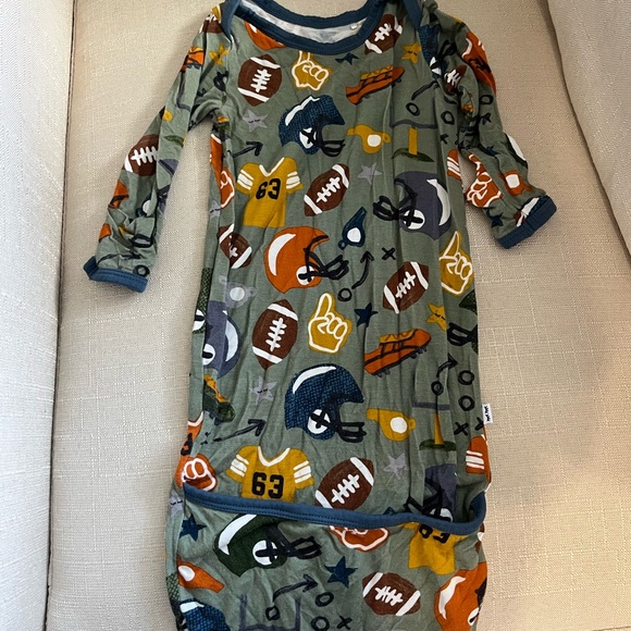 Little Sleepies Other - Little Sleepies Sports Print infant gown
